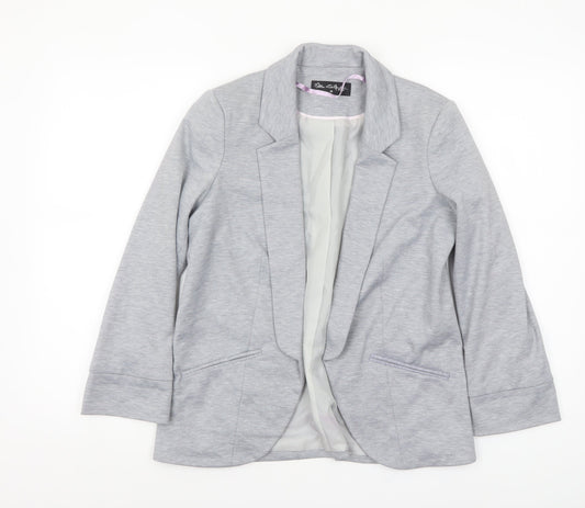 Womens UK Size 10 Miss Selfridge Regular Grey Blazer