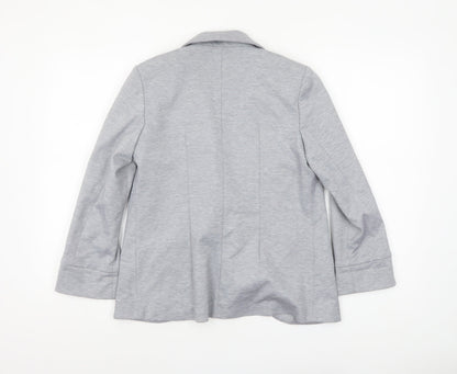 Womens UK Size 10 Miss Selfridge Regular Grey Blazer