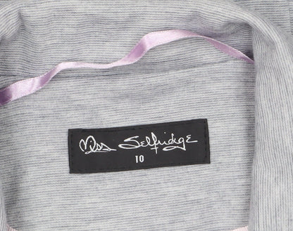 Womens UK Size 10 Miss Selfridge Regular Grey Blazer