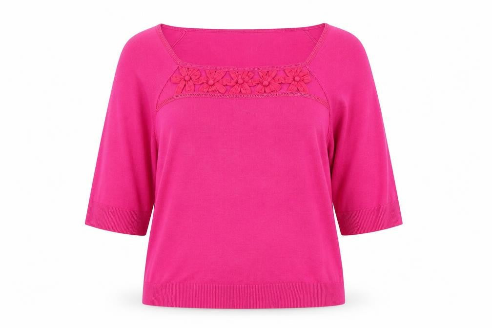 Womens UK Size 20 Marks and Spencer Pink Pullover Jumper