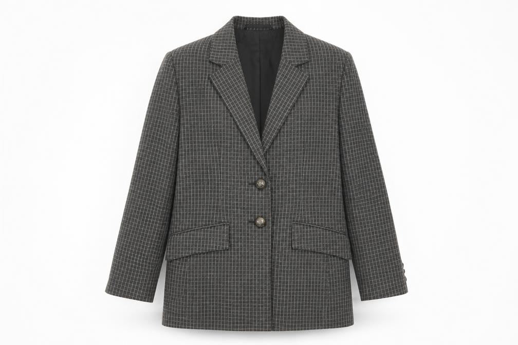 Womens UK Size 8 Jaeger Regular Grey Blazer