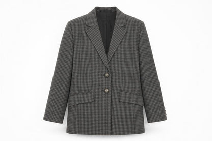 Womens UK Size 8 Jaeger Regular Grey Blazer