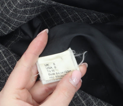 Womens UK Size 8 Jaeger Regular Grey Blazer