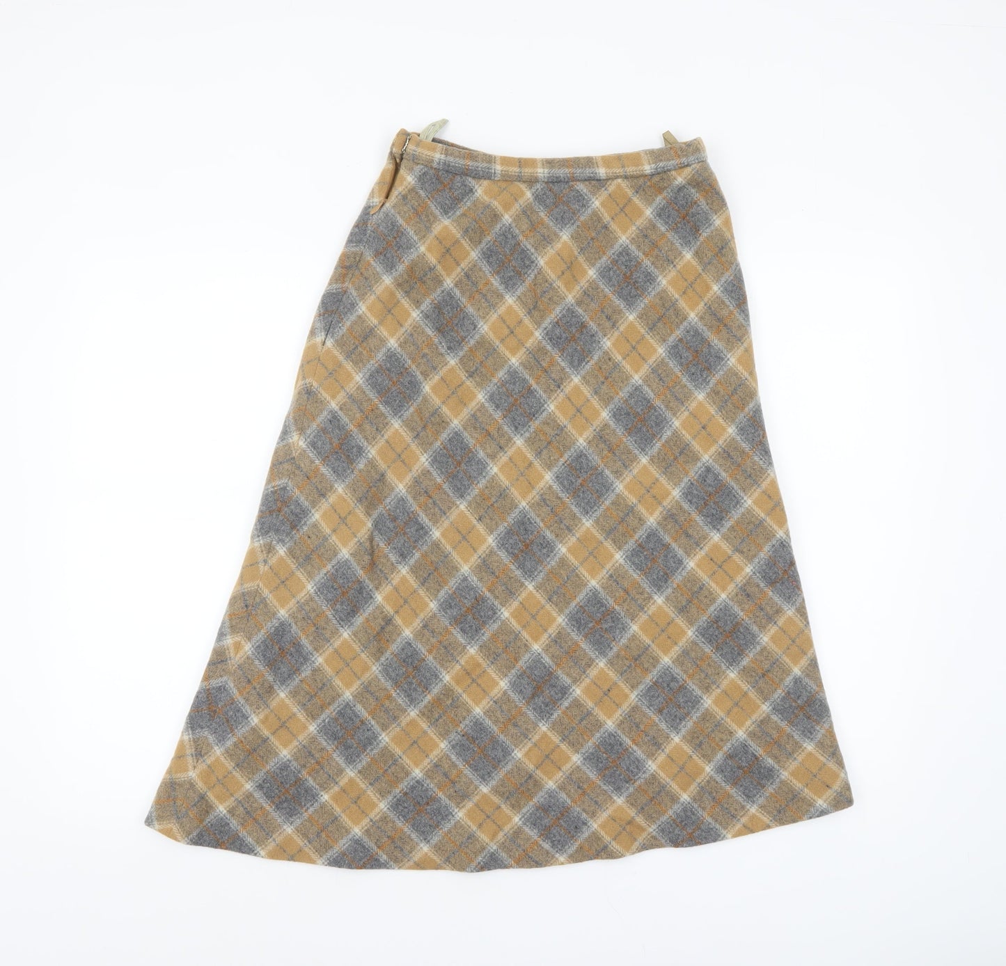 Womens UK Size 8 Stanley Blacker A-Line Tweed Skirt