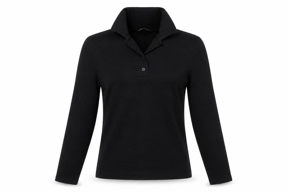 Womens UK Size S Zara Black Henley Jumper