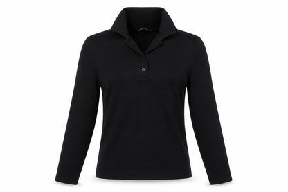 Womens UK Size S Zara Black Henley Jumper