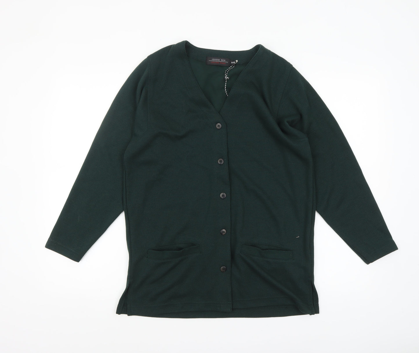 Womens UK Size 8 Jessica Reid Green Basic Jacket
