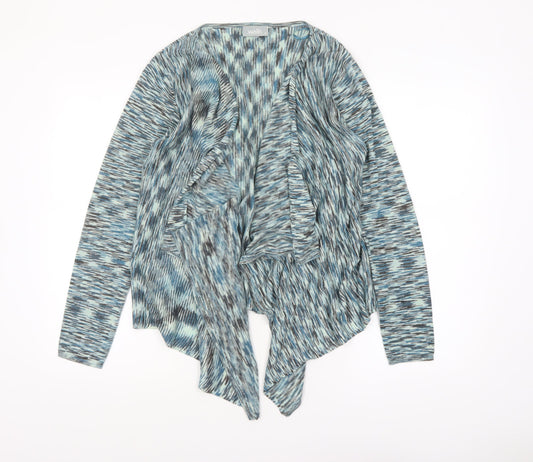 Womens UK Size M Wallis Blue Cardigan Jumper