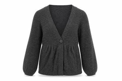 Womens UK Size 14 Marks and Spencer Grey Cardigan Jumper