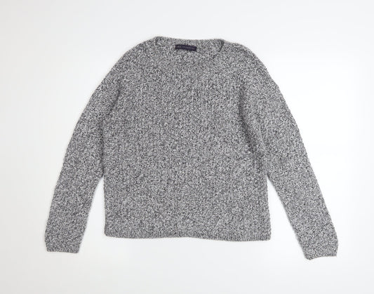 Womens UK Size 10 Marks and Spencer Grey Pullover Jumper
