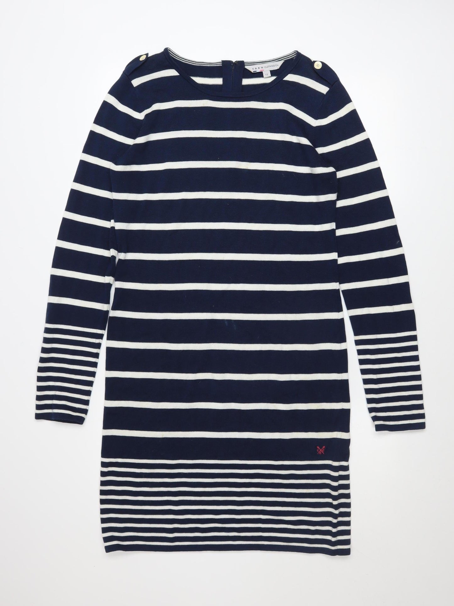 Womens UK Size 12 Crew Clothing Co. Shift Dress