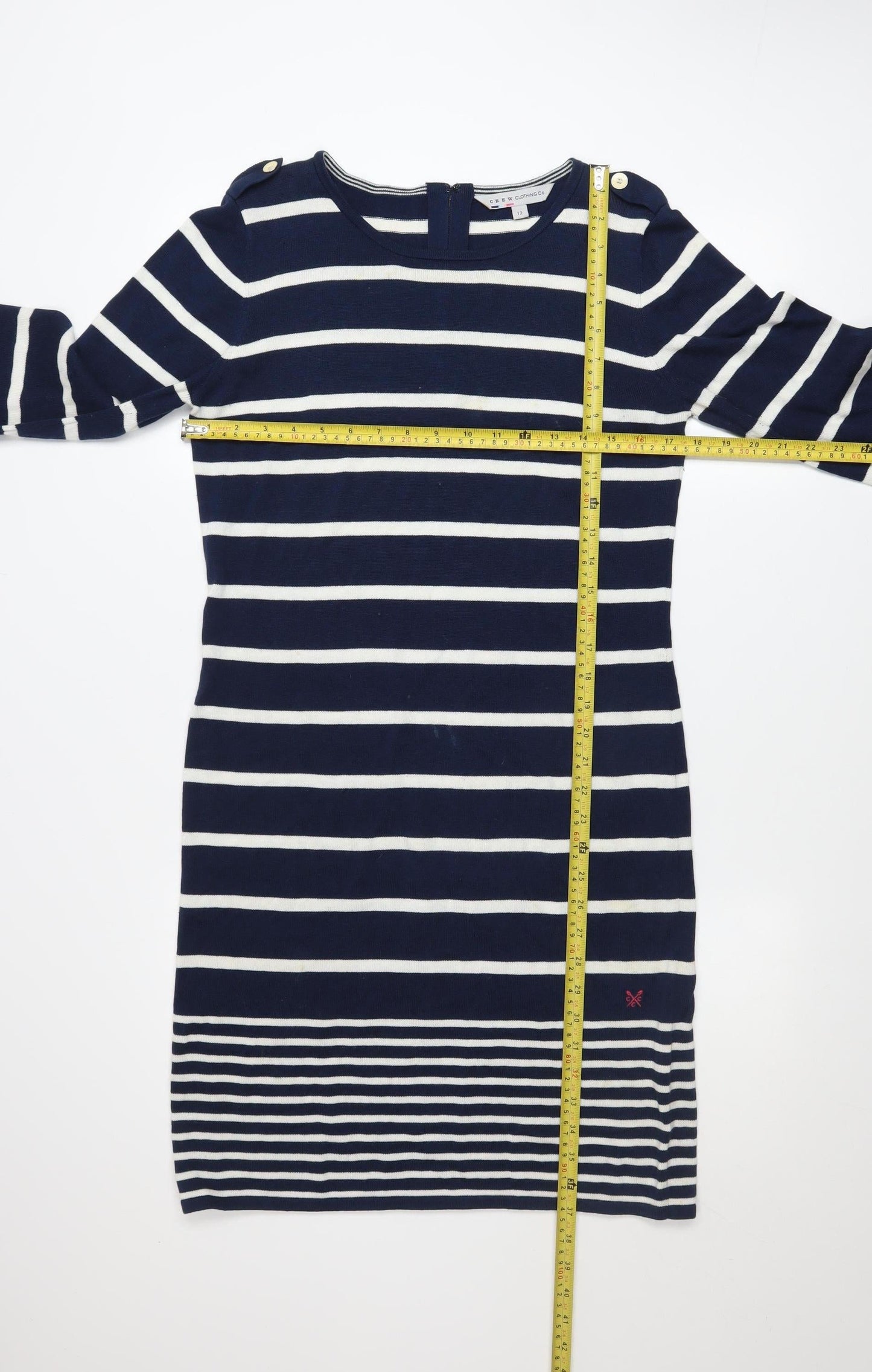 Womens UK Size 12 Crew Clothing Co. Shift Dress