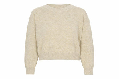 Womens UK Size M H&M Beige Pullover Jumper