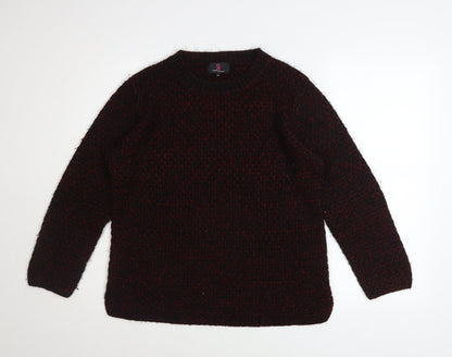 Womens UK Size M Simon Jeffrey Multicoloured Pullover Jumper