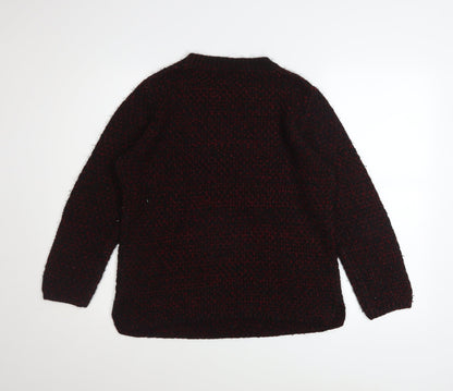 Womens UK Size M Simon Jeffrey Multicoloured Pullover Jumper