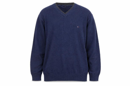 Mens UK Size XL Tommy Hilfiger Blue Pullover Jumper