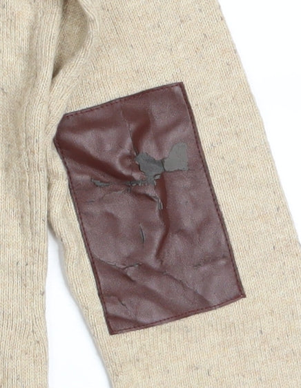 Womens UK Size 14 NEXT Beige Cardigan Jumper