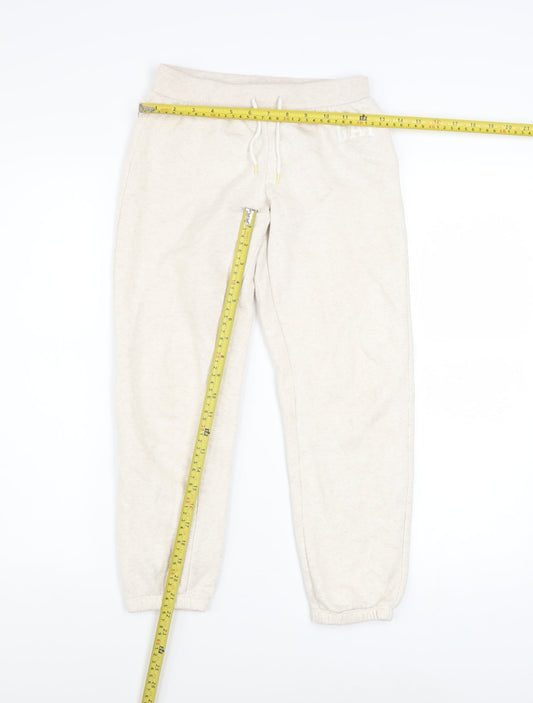 GAP Girls Beige Jogger Sweatpants Size 10 Years Cotton Blend Activewear