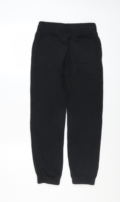 Nike 3 Brand Boys Black Jogger Sweatpants 10-12 Years Cotton Blend