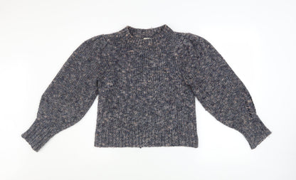 Womens UK Size S Madewell Blue Pullover Jumper