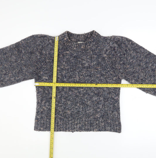 Womens UK Size S Madewell Blue Pullover Jumper