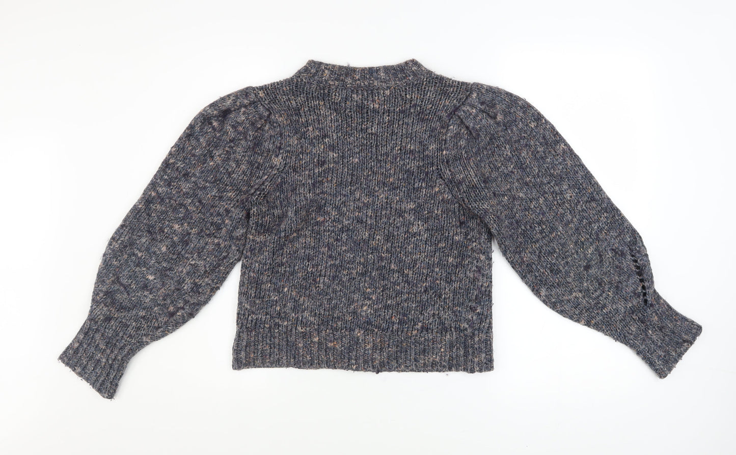 Womens UK Size S Madewell Blue Pullover Jumper