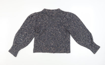 Womens UK Size S Madewell Blue Pullover Jumper