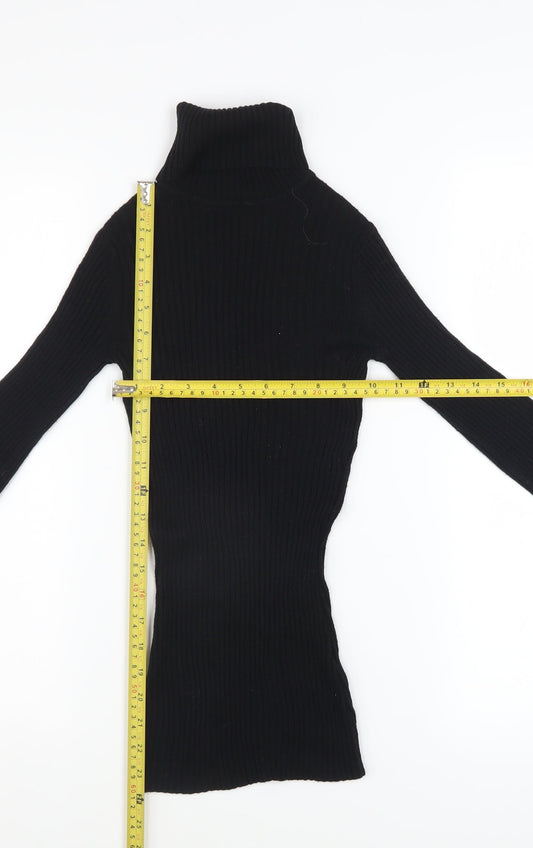 Womens UK Size 6 Dorothy Perkins Black Pullover Jumper