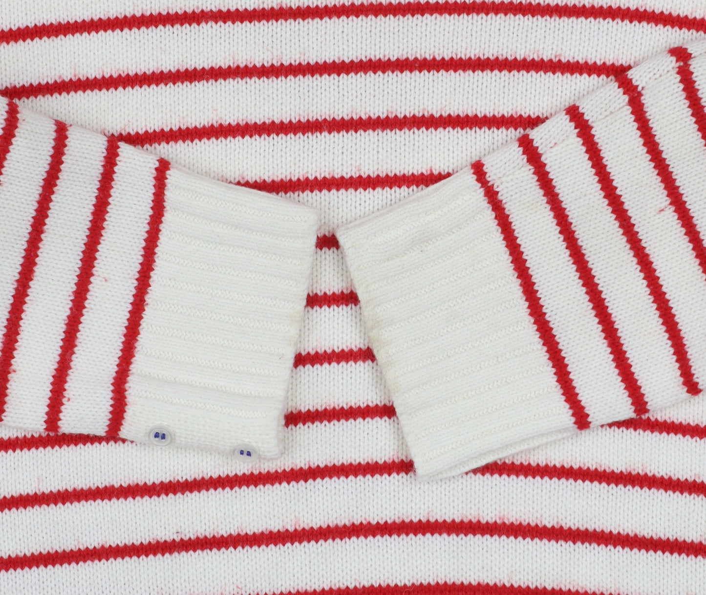 Womens UK Size 10 NEXT White Pullover Jumper