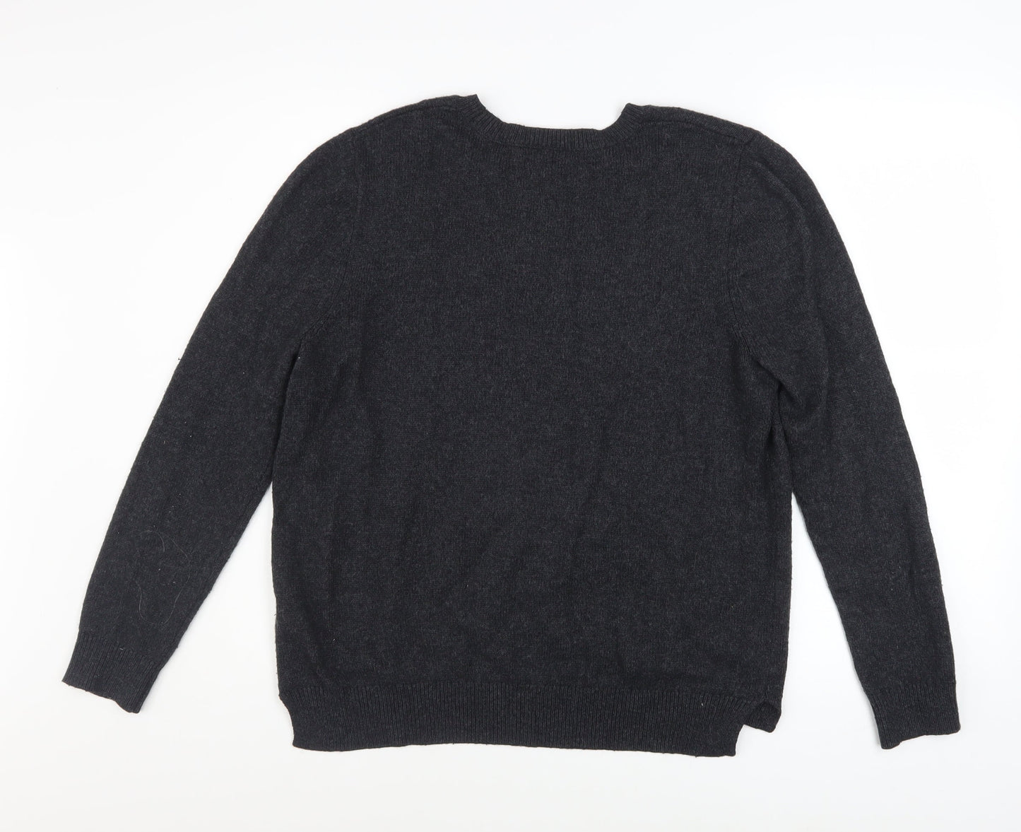 Womens UK Size 10 Topshop Black Pullover Jumper