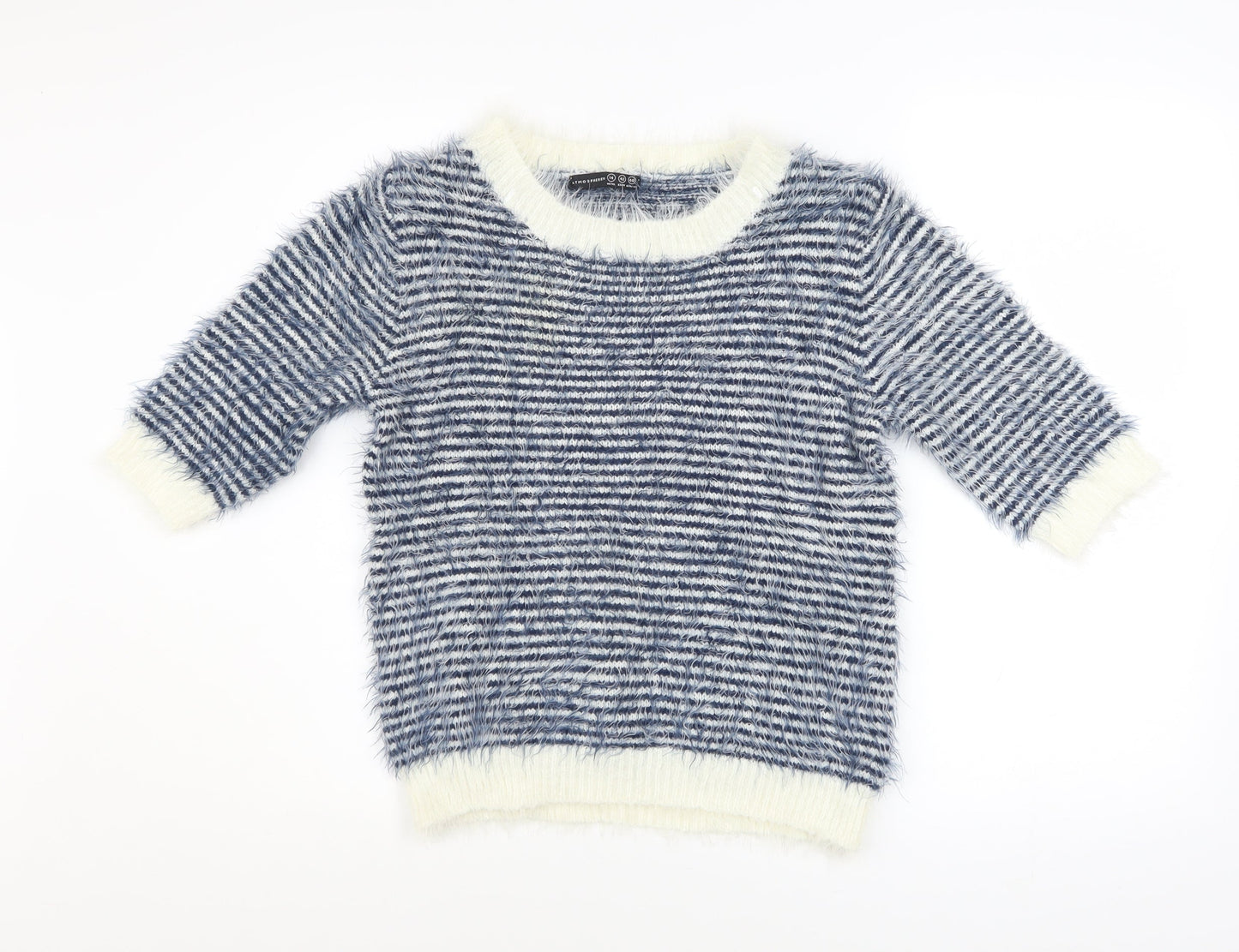 Womens UK Size 14 Atmosphere Blue Pullover Jumper