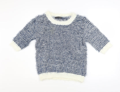 Womens UK Size 14 Atmosphere Blue Pullover Jumper