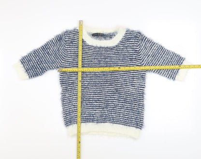 Womens UK Size 14 Atmosphere Blue Pullover Jumper