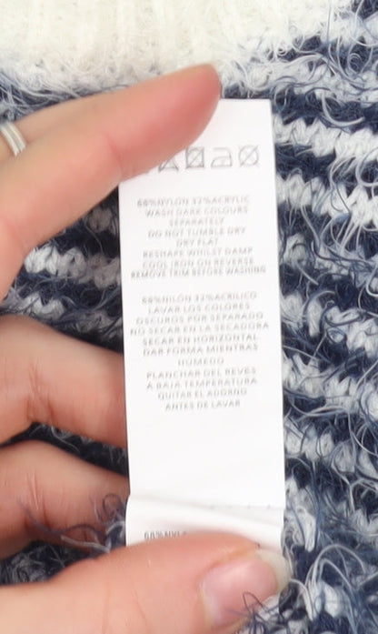 Womens UK Size 14 Atmosphere Blue Pullover Jumper