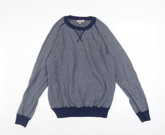 Mens UK Size XL Haworth Blue Pullover Jumper