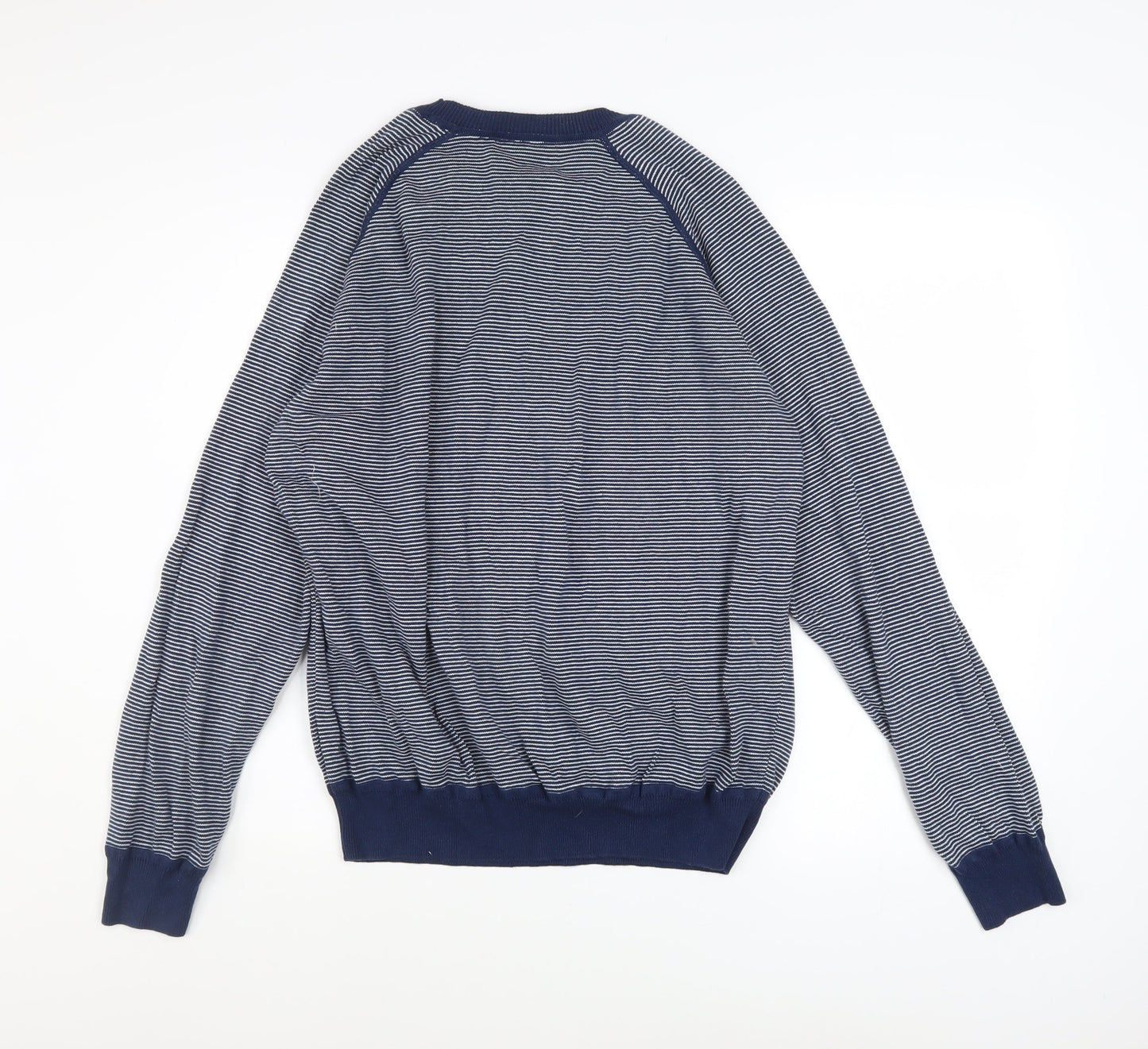 Mens UK Size XL Haworth Blue Pullover Jumper