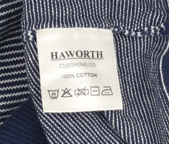 Mens UK Size XL Haworth Blue Pullover Jumper