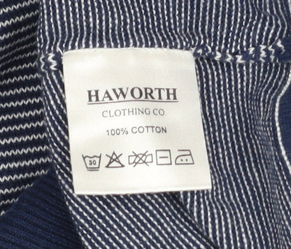 Mens UK Size XL Haworth Blue Pullover Jumper