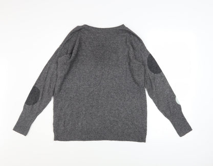 Womens UK Size 10 White Stuff Grey Pullover Jumper