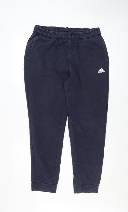 Mens UK Size 2XL adidas Regular Fit Jogger Blue Trousers