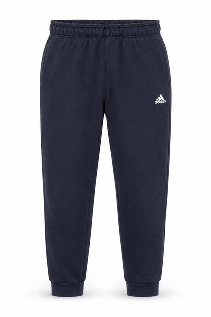Front view of Adidas Men’s Blue 2XL Jogger Sweatpants Fleece Comfort Tapered Activewear