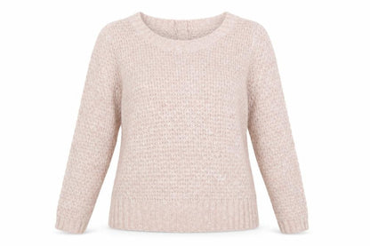 Womens UK Size M M&Co Pink Pullover Jumper