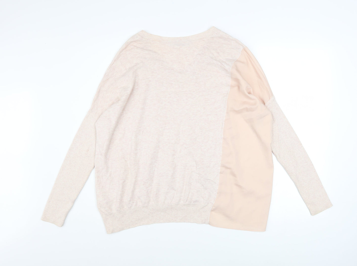 Womens UK Size S AllSaints Beige Pullover Jumper