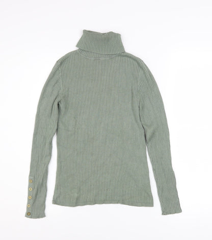 Womens UK Size 10 New Look Green Pullover Jumper