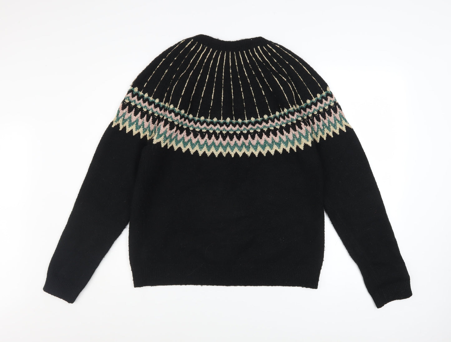 Womens UK Size 8 Dorothy Perkins Black Pullover Jumper