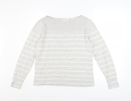 Womens UK Size M Gap Grey Pullover Jumper