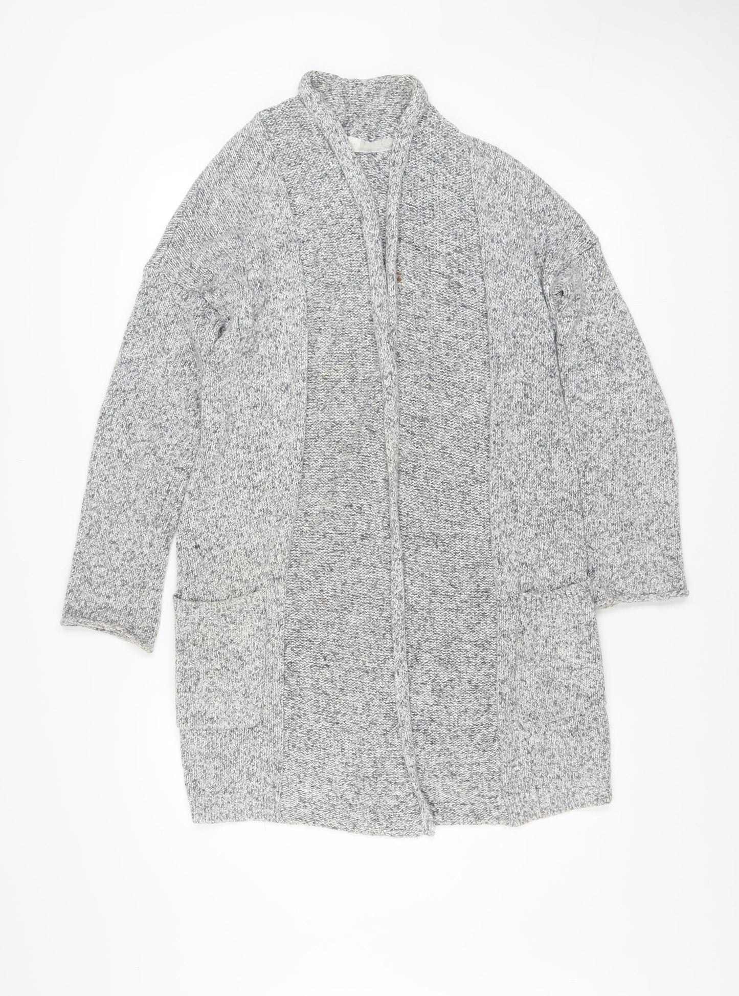 Womens UK Size 8 The White Company Grey Cardigan Jumper