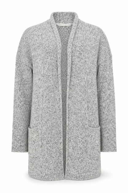 Womens UK Size 8 The White Company Grey Cardigan Jumper
