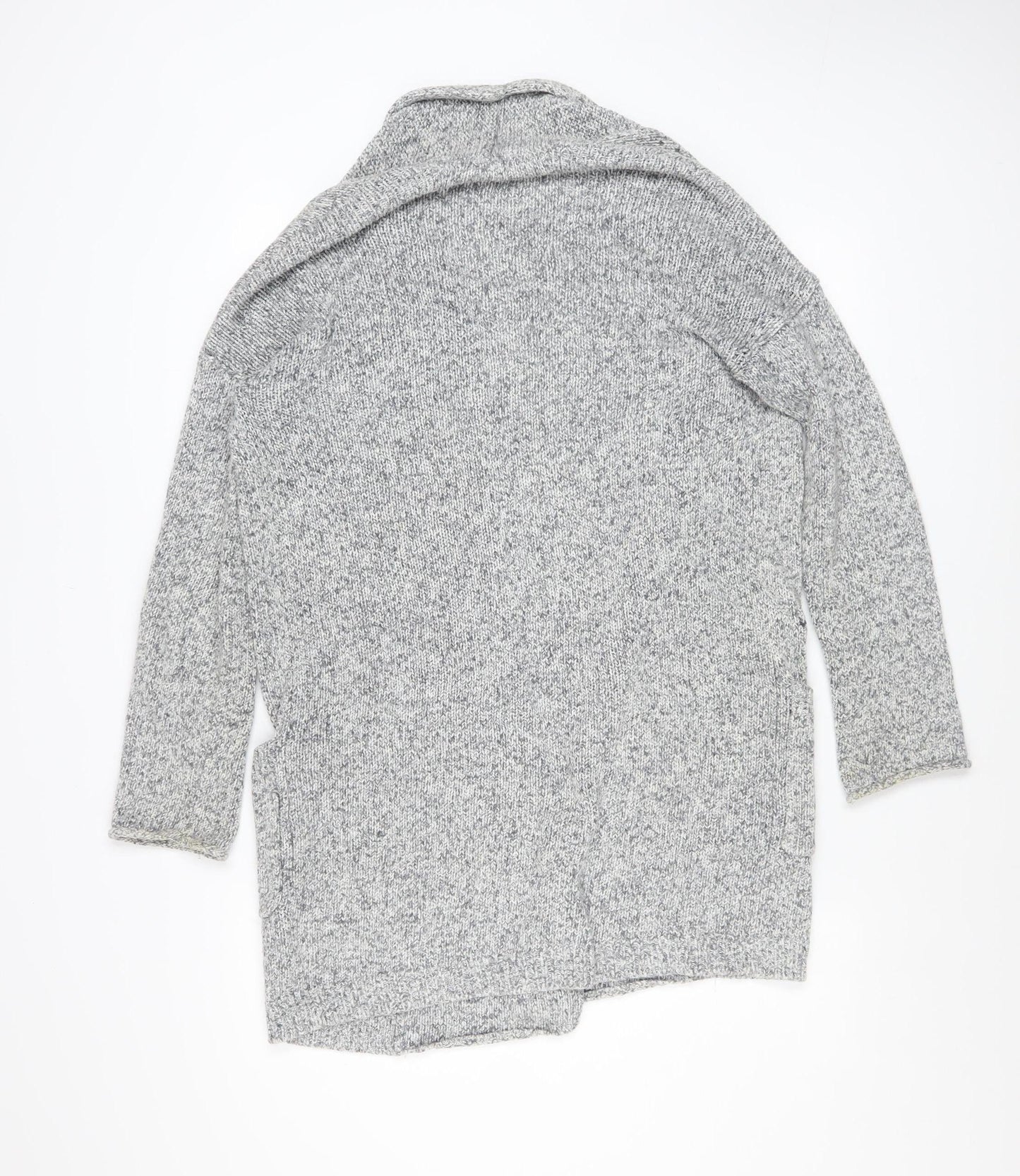 Womens UK Size 8 The White Company Grey Cardigan Jumper