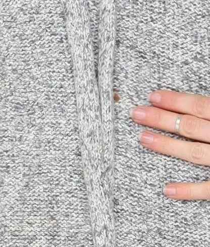 Womens UK Size 8 The White Company Grey Cardigan Jumper